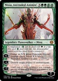 Nissa, Ascended Animist (175) [Promo Pack: Phyrexia: All Will Be One]