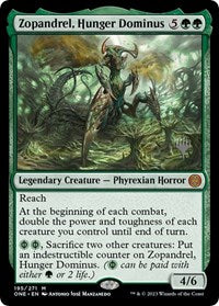 Zopandrel, Hunger Dominus (195) [Promo Pack: Phyrexia: All Will Be One]