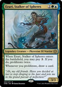 Ezuri, Stalker of Spheres (201) [Promo Pack: Phyrexia: All Will Be One]