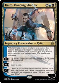 Kaito, Dancing Shadow (204) [Promo Pack: Phyrexia: All Will Be One]