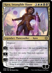 Kaya, Intangible Slayer (205) [Promo Pack: Phyrexia: All Will Be One]