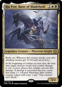 Ria Ivor, Bane of Bladehold (214) [Promo Pack: Phyrexia: All Will Be One]
