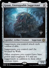 Graaz, Unstoppable Juggernaut (229) [Promo Pack: Phyrexia: All Will Be One]