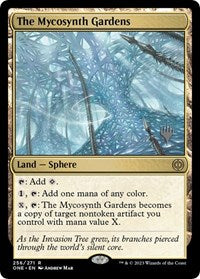 The Mycosynth Gardens (256) [Promo Pack: Phyrexia: All Will Be One]