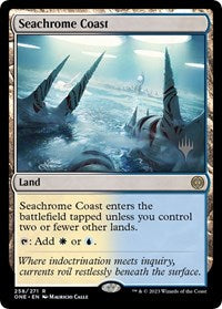 Seachrome Coast (258) [Promo Pack: Phyrexia: All Will Be One]