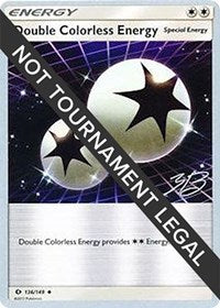 Double Colorless Energy - 2017 (Zachary Bokhari) (136/149) [World Championship Decks]