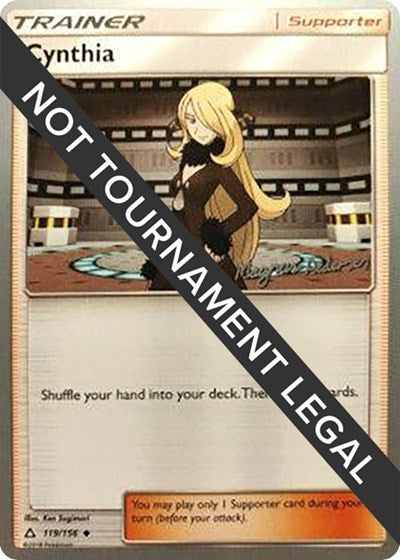 Cynthia - 2018 (Magnus Pedersen) (119/156) [World Championship Decks]