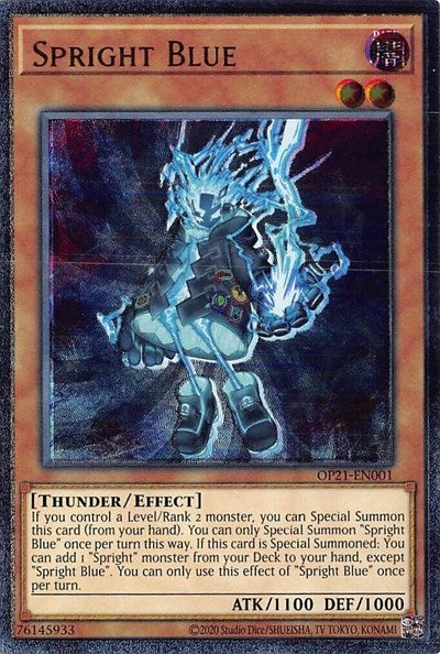 Spright Blue (UTR) (OP21-EN001) [OTS Tournament Pack 21]