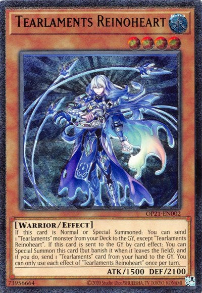 Tearlaments Reinoheart (UTR) (OP21-EN002) [OTS Tournament Pack 21]