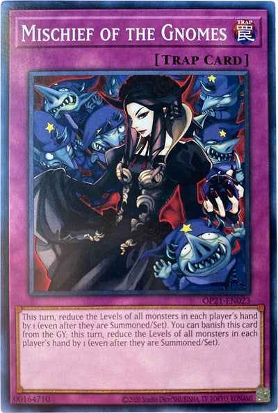 Mischief of the Gnomes (OP21-EN023) [OTS Tournament Pack 21]