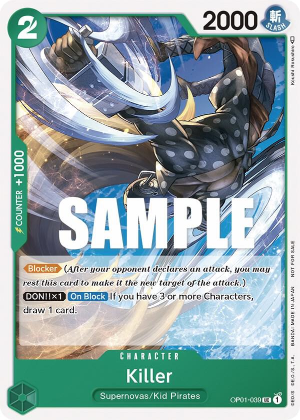 Killer (Promotion Pack 2023) (OP01-039) [One Piece Promotion Cards]