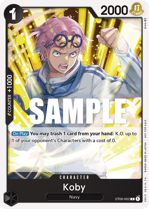 Koby (Promotion Pack 2023) (ST06-002) [One Piece Promotion Cards]