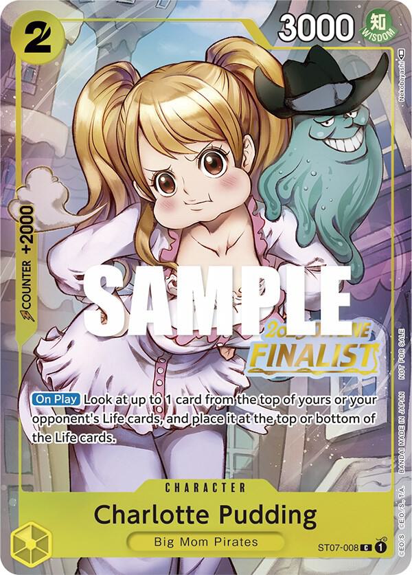 Charlotte Pudding (Offline Regional 2023) [Finalist] (ST07-008) [One Piece Promotion Cards]