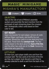 Magic Minigame: Mishra's Manufactory (1) [The Brothers' War]