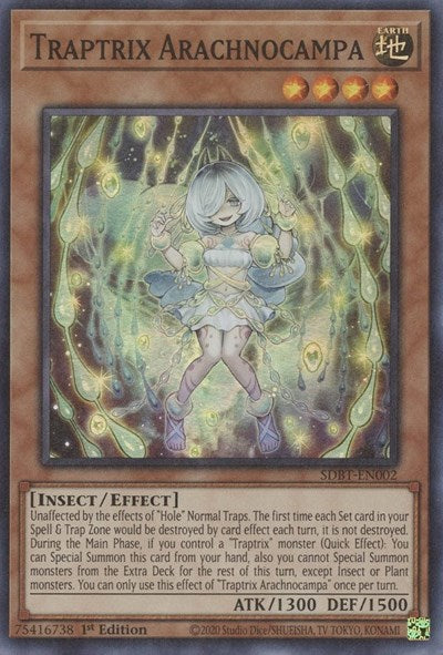 Traptrix Arachnocampa (SDBT-EN002) [Structure Deck: Beware of Traptrix]