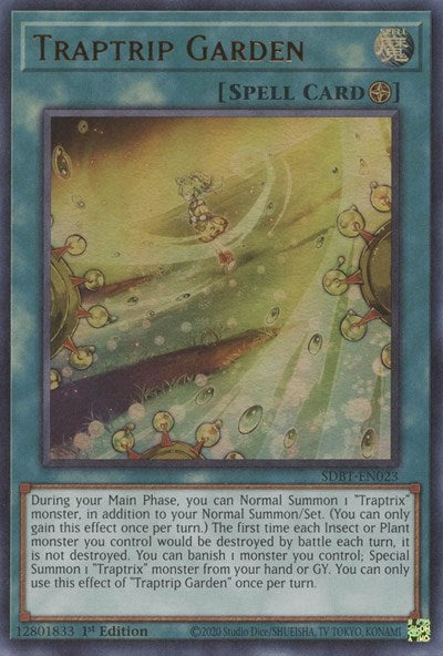 Traptrip Garden (SDBT-EN023) [Structure Deck: Beware of Traptrix]