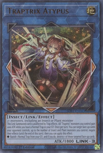 Traptrix Atypus (SDBT-EN043) [Structure Deck: Beware of Traptrix]