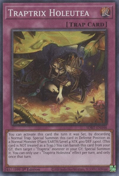 Traptrix Holeutea (SDBT-EN046) [Structure Deck: Beware of Traptrix]