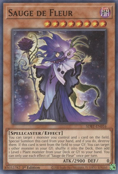 Sauge de Fleur (SDBT-EN016) [Structure Deck: Beware of Traptrix]