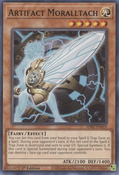 Artifact Moralltach (SDBT-EN019) [Structure Deck: Beware of Traptrix]