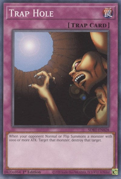 Trap Hole (SDBT-EN028) [Structure Deck: Beware of Traptrix]