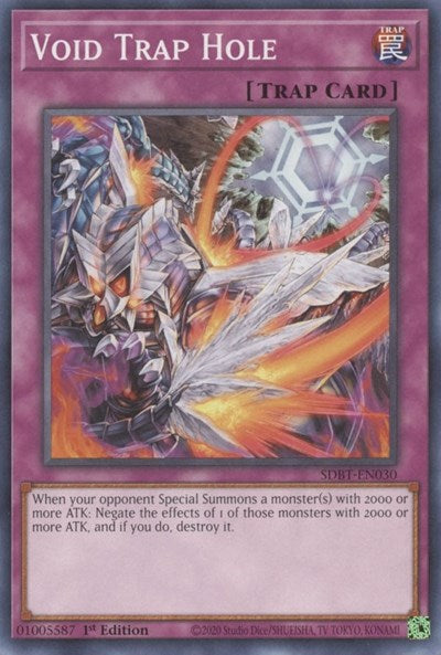 Void Trap Hole (SDBT-EN030) [Structure Deck: Beware of Traptrix]