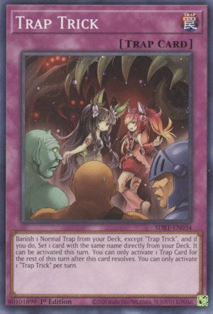 Trap Trick (SDBT-EN034) [Structure Deck: Beware of Traptrix]