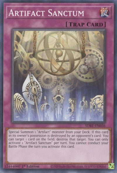 Artifact Sanctum (SDBT-EN036) [Structure Deck: Beware of Traptrix]