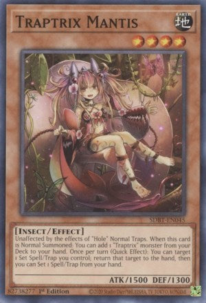 Traptrix Mantis (SDBT-EN045) [Structure Deck: Beware of Traptrix]
