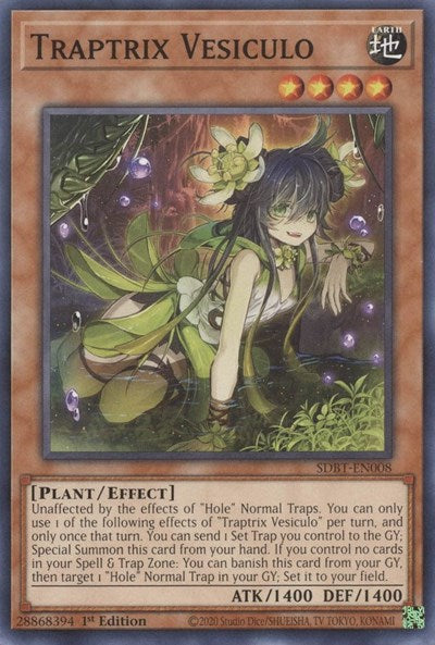 Traptrix Vesiculo (SDBT-EN008) [Structure Deck: Beware of Traptrix]