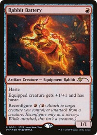 Rabbit Battery (Year of the Rabbit 2023) (1) [Unique and Miscellaneous Promos]