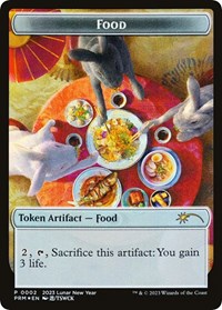 Food Token (Year of the Rabbit 2023) (2) [Unique and Miscellaneous Promos]