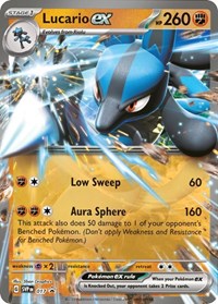 Lucario ex - 017 (017) [SV: Scarlet & Violet Promo Cards]
