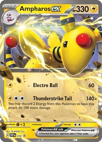 Ampharos ex - 016 (016) [SV: Scarlet & Violet Promo Cards]