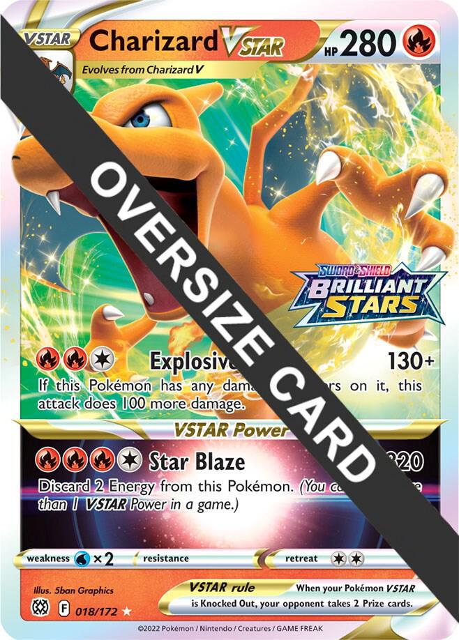Charizard VSTAR (018/172) [Jumbo Cards]