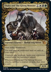 Thalia and The Gitrog Monster (Showcase) (316) [March of the Machine]