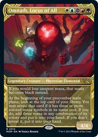 Omnath, Locus of All (Showcase) (313) [March of the Machine]