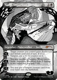Sorin, Imperious Bloodlord (Borderless) (1244) [Secret Lair Drop Series]