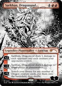 Sarkhan, Dragonsoul (Borderless) (1245) [Secret Lair Drop Series]