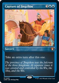 Capture of Jingzhou (Foil Etched) (483) [Commander Masters]