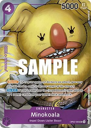 Minokoala (Box Topper) (OP02-086) [Paramount War]