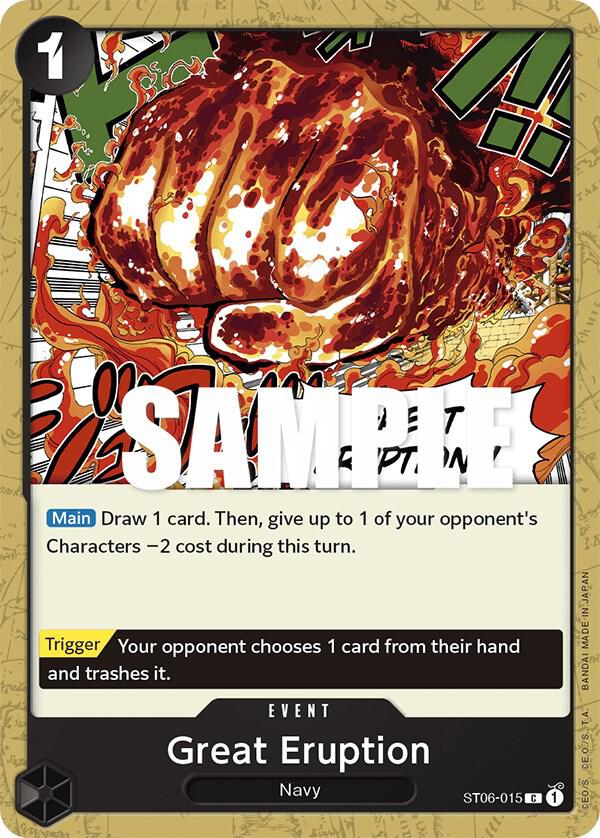 Great Eruption (ST06-015) [Starter Deck 6: Absolute Justice]