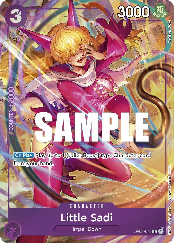Little Sadi (Alternate Art) (OP02-073) [Paramount War]
