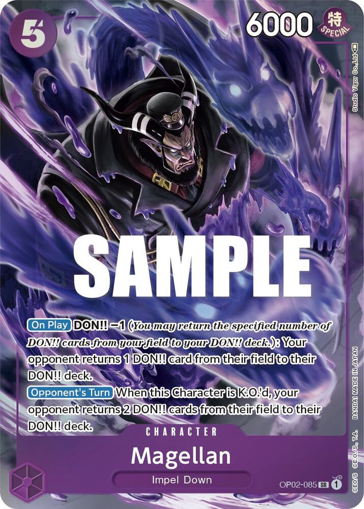 Magellan (085) (Alternate Art) (OP02-085) [Paramount War]