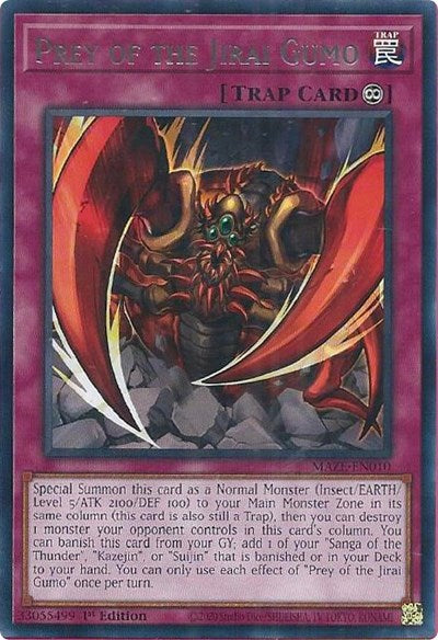 Prey of the Jirai Gumo (MAZE-EN010) [Maze of Memories]