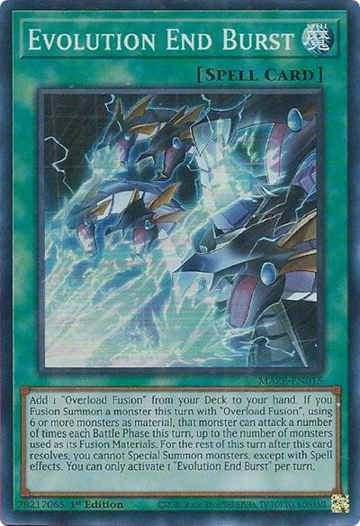Evolution End Burst (MAZE-EN015) [Maze of Memories]
