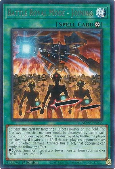 Battle Royal Mode - Joining (MAZE-EN026) [Maze of Memories]