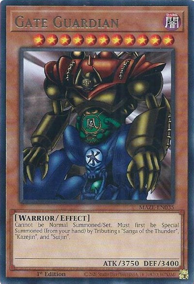 Gate Guardian (MAZE-EN035) [Maze of Memories]