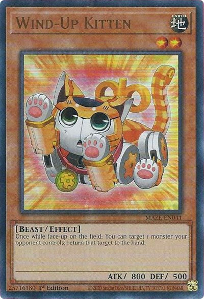 Wind-Up Kitten (MAZE-EN041) [Maze of Memories]