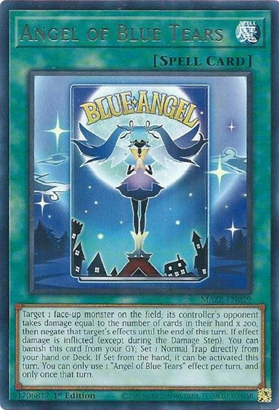 Angel of Blue Tears (MAZE-EN029) [Maze of Memories]